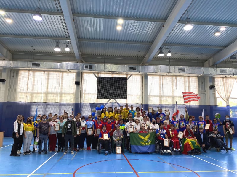 В спортивном комплексе «Лидер» прошел этап открытой Спартакиады Черноморского побережья «Мир без границ»