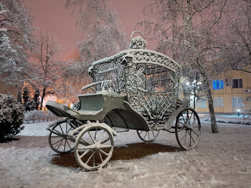 Зимний Славянск-на-Кубани